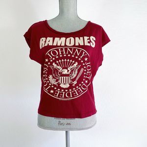 Divided Ramones T-shirt Red 2011 H&M Top 10